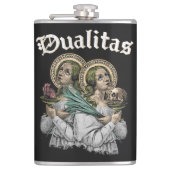 デュアリタス – ゴシックデザイン フラスク (正面)