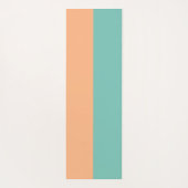 デュアルアクアオレンジパステルヨガマット ヨガマット (裏面)