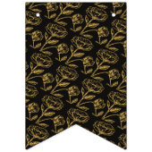 デュアルエレガント誕生日ソース バンティングフラッグ (第2の旗)