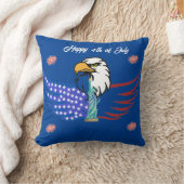 デュアルカラー7月4日スペシャル装飾用クッション クッション (ブランケット)