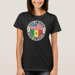 デュアルシチズンシップアメリカセネガルSenegal Usa F Tシャツ