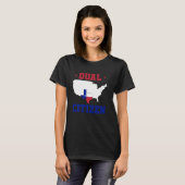 デュアルシチズンテキサンローンスター州テキサス州 Tシャツ (正面フル)