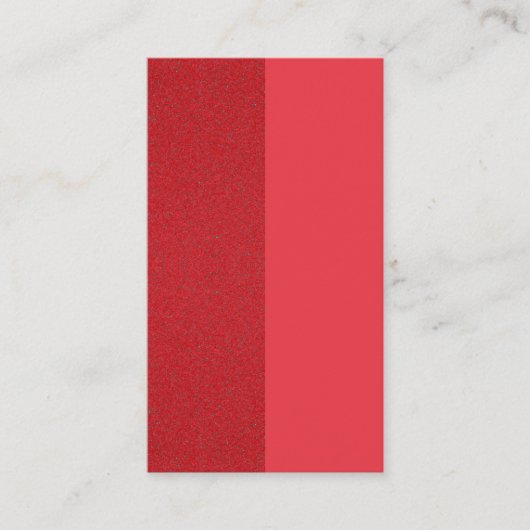 デュアルテクスチャトマトレッドアポイントメントカード(カスタム) 予約カード (正面)