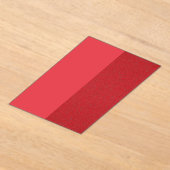 デュアルトーントマトレッドアクリル招待状(カスタム) アクリル招待状 (レイダウン)