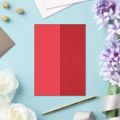 デュアルトーントマトレッドアクリル招待状(カスタム) アクリル招待状 (インサイチュ (ウェディング))