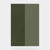 デュアルトーンモスグリーンノイズアクリルサイン(カスタム) アクリルサイン (正面)