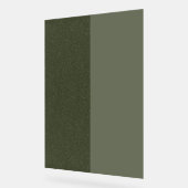 デュアルトーンモスグリーンノイズアクリルサイン(カスタム) アクリルサイン (傾斜)