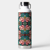 デュアルバラ：壮大なフローラ配置 ウォーターボトル (正面)