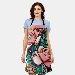 デュアルバラ：壮大なフローラ配置 エプロン
