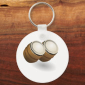 デュアルボンゴスキーチェーン キーホルダー (正面)