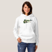 デュアルマーカー付きペイントボールプレーヤーのアクションスポーツ パーカ (正面フル)