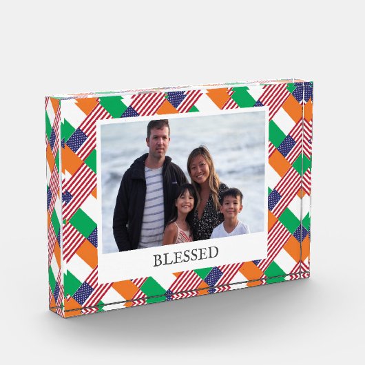 デュアルモダンアイルランド系アメリカ人フォトブロック フォトブロック (左)