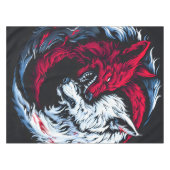 デュアルワイルドルナウルフ テーブルクロス (正面(横))