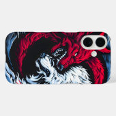 デュアルワイルドルナウルフ Case-Mate iPhoneケース (裏面 (横))