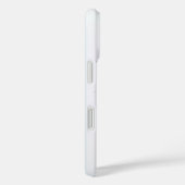 デュアル白黒フラワーズモノグラム名前をカスタムする Case-Mate iPhoneケース (裏面 / 右)