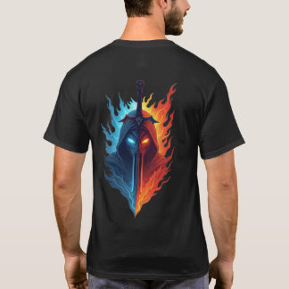 デュアル自然戦士 – Fire & Ice Guardian Tシャツ