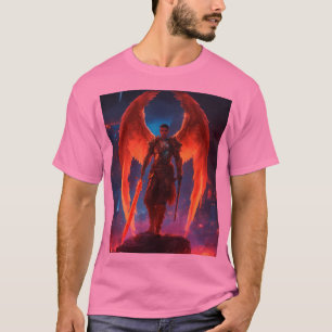 デュアル自然:悪魔と天使のTシャツ Tシャツ