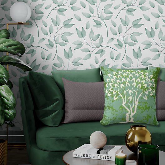 デュアル顔隠しツリー光魔法の表示 クッション