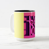 デュアルHueエレガンス： 2トーンマーベルマグ» ツートーンマグカップ (正面左)