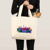 デュイスブルクスカイライン ラージトートバッグ (正面(商品))