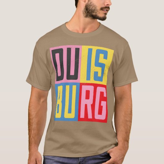 デュイスブルク市デザイン友達 Tシャツ (正面)