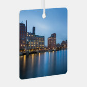 デュイスブルグドイツセラミックオーナメント メタルオーナメント (正面右)