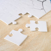 デュイスブルグドイツランドシティ地図と旅行シンプル ジグソーパズル (側面)