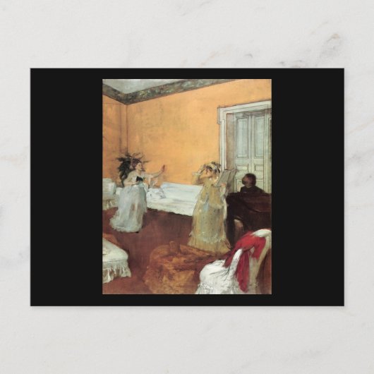 デュエットのエドガー ポストカード (正面)