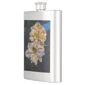 "デュエット"の銀製のフラスコ フラスク (左)