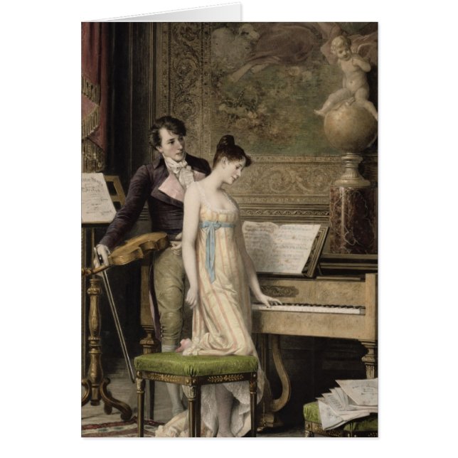 デュエット(メゾチント) (正面)