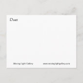 デュエット 案内ポストカード (裏面)