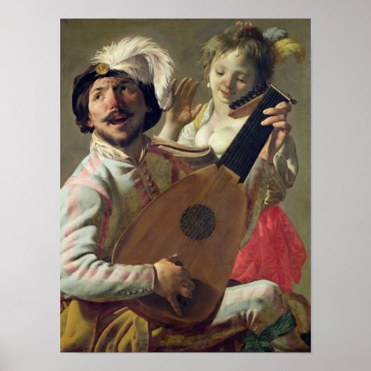 デュエット， 1628 ポスター (正面)