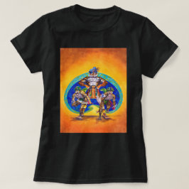 デュエリスト#4猫戦士がアートをカバー Tシャツ
