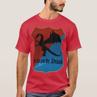 デュエリング・ウッド・コースター Joris en de Draak 霊感デザイン Tシャツ