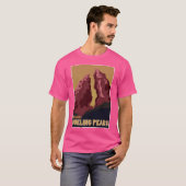 デュエルの峰を探索する Tシャツ (正面フル)