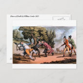 デュエルハガキでの死 ポストカード (正面/裏面)