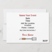 デュエル・グリル！SRF セーブザデート (裏面)