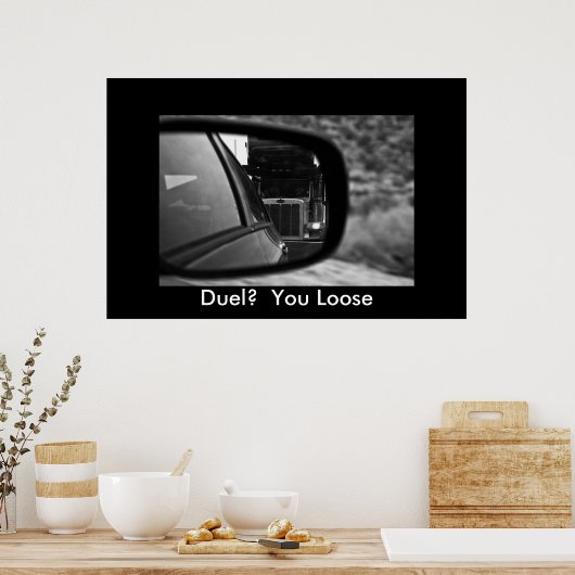 デュエル?自由に ポスター (キッチン)