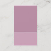 デュオの垂直アザミ 名刺 (裏面)