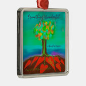 デュオクリスマスオーナメント素晴らしいもの! メタルオーナメント (右)