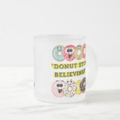 デュオストップ信じンの引用文 フロストグラスマグカップ (正面右)