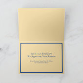 デュオトンモダンタン/ネイビー事業 サンキューカード (内部)