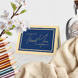 デュオトンモダンタン/ネイビー事業 サンキューカード