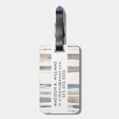 デュオトーンツリーII ラゲッジタグ (裏面縦)