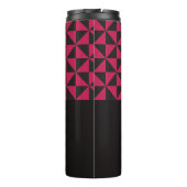 デュオブラックとピンク – ビジネスロゴ熱タンブラー タンブラー (裏面)