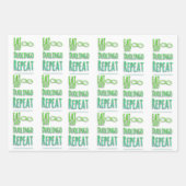 デュオリンゴ ラッピングペーパーシート (正面2)