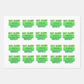 デュオリンゴ ラッピングペーパーシート (正面2)