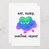 デュオリンゴ 招待状 (正面/裏面)