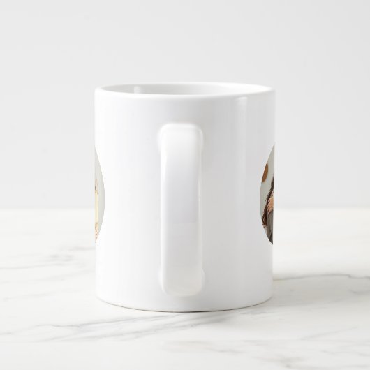 デュオ我々は愛してあなたをママのジャンボマグ ジャンボコーヒーマグカップ (裏面)