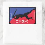 デュサックヘマデカール 長方形シール (バッグ)